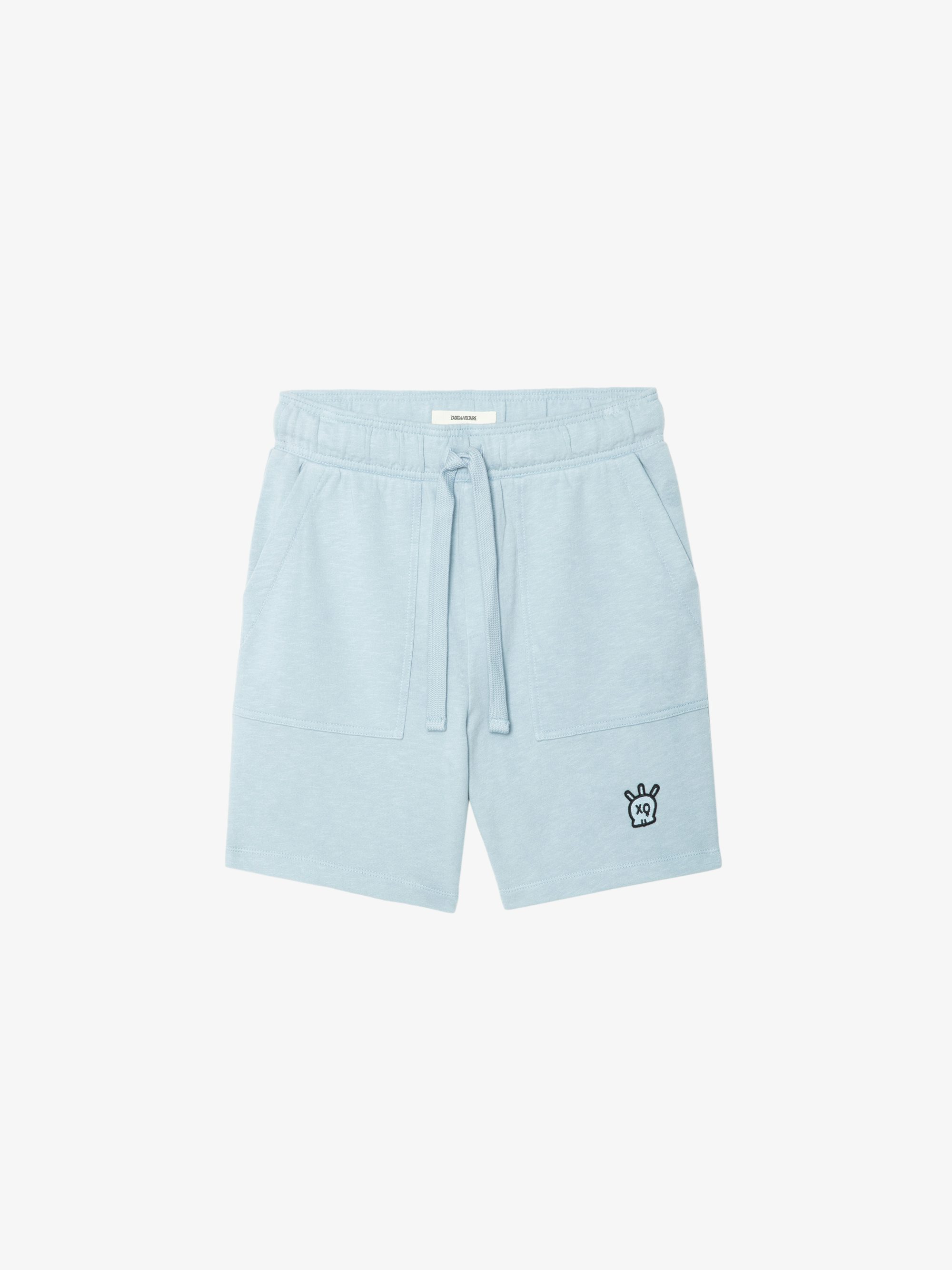 Short Pablo - Kurze Shorts aus Sweatshirt-Stoff.